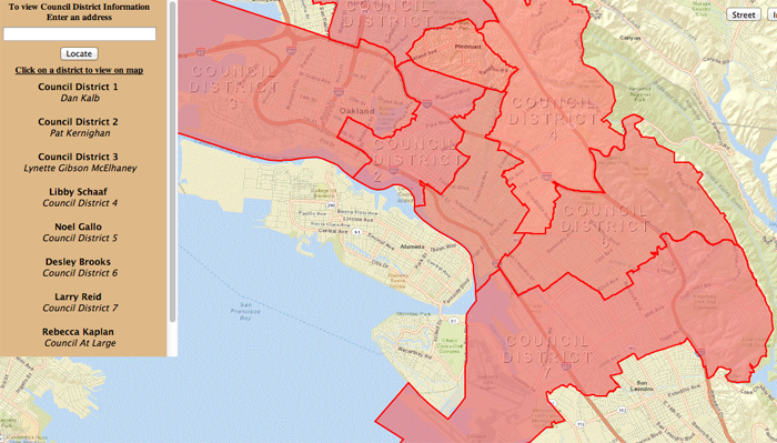 Council District Locator